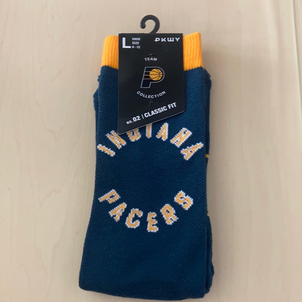 Indiana Pacers NBA Men’s Socks NWT